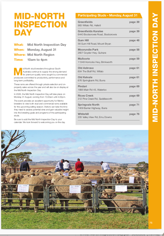 Mid North Field Days
