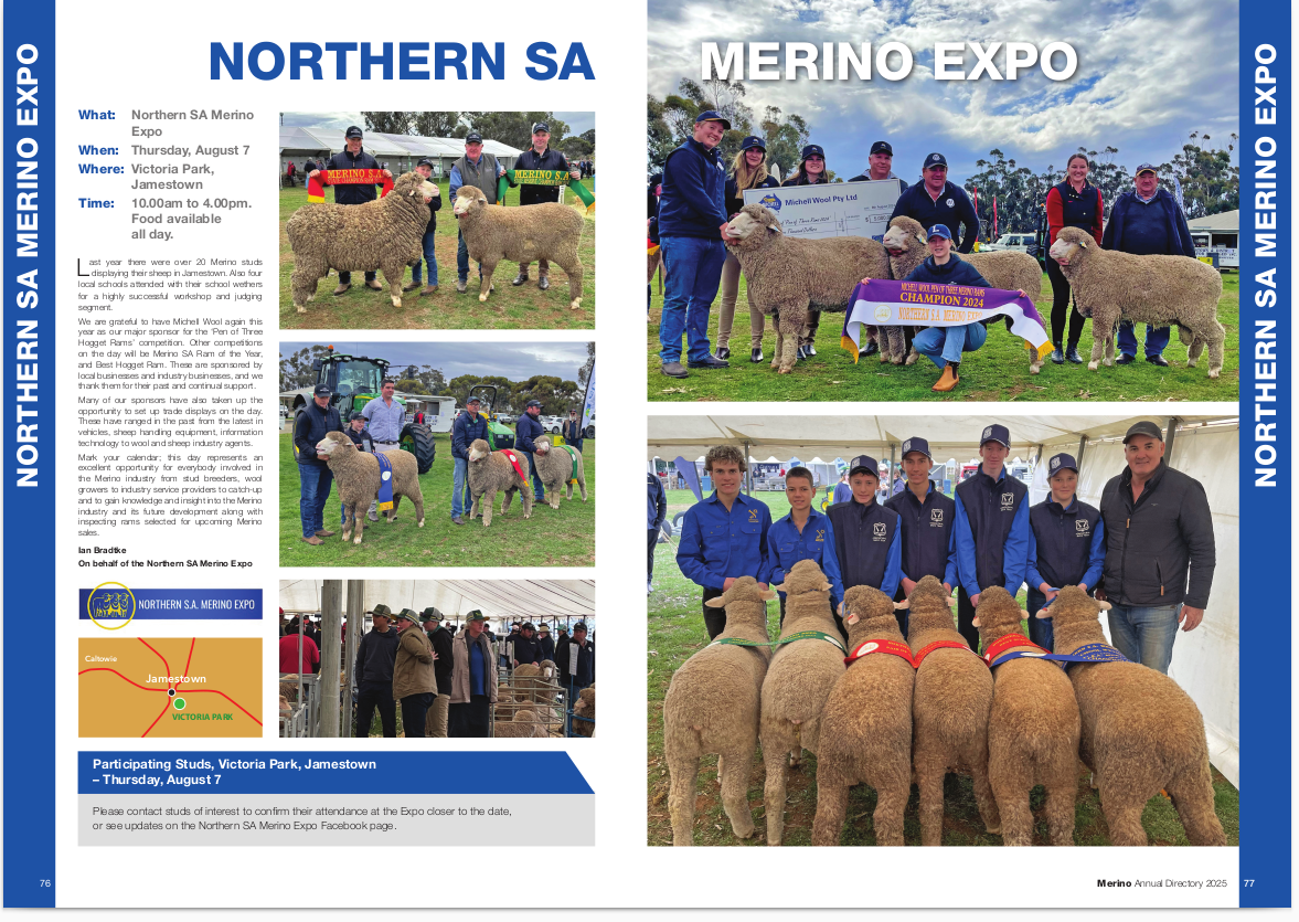 Northern SA Merino Expo